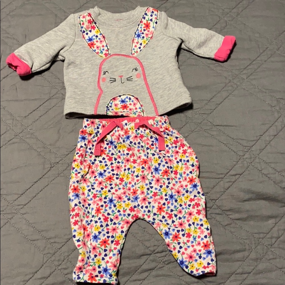 Girls newborn Gap Easter outfit
